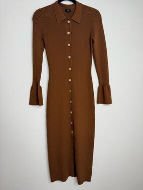 RAILS Rosalie Dress Brown Sz Small
